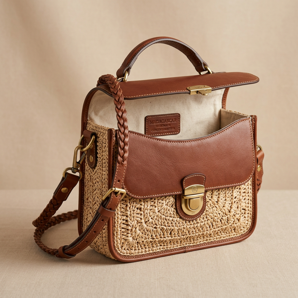 Bolso Rafia Madagascar